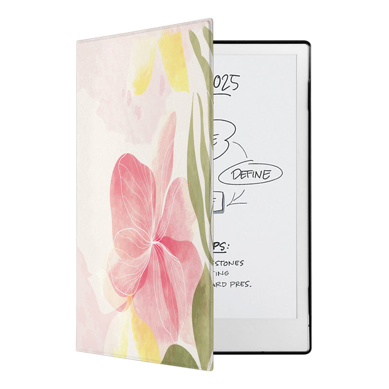 swap - The Personalized VistaCase reMarkable Pen Holder Case is adorned with a vibrant and intricately detailed Abstract design