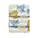 the front side of Personalized Microsoft Surface Pro and Go Case with Leaves design