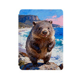 the front side of Personalized Microsoft Surface Pro and Go Case with Australia Wild Animal design