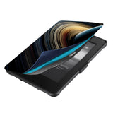 Magnetic attachment ensures cover is securely closed kindle case with Universe design