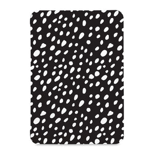 the front view of Personalized Samsung Galaxy Tab Case with Polka Dot design