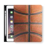 frontview of personalized iPad folio case with 3 design