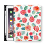 frontview of personalized iPad folio case with 1 design