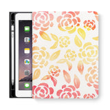 frontview of personalized iPad folio case with 5 design