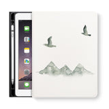 frontview of personalized iPad folio case with 5 design