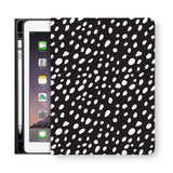 frontview of personalized iPad folio case with 1 design