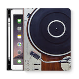 frontview of personalized iPad folio case with 1 design