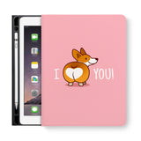 frontview of personalized iPad folio case with 06 design