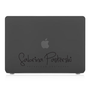 MacBook Case - Signature with Occupation 59