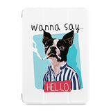 the front view of Personalized Samsung Galaxy Tab Case with 02 design