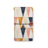 the front top view of midori style traveler's notebook with 7 design