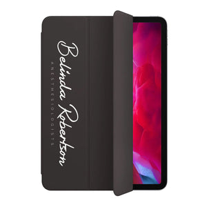 iPad Trifold Case - Signature with Occupation 32