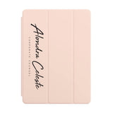 iPad Trifold Case - Signature with Occupation 22