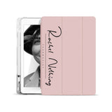 iPad SeeThru Case - Signature with Occupation 09