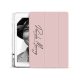 iPad SeeThru Case - Signature with Occupation 42